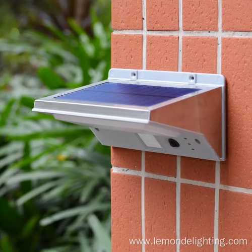 Waterproof Motion Sensor Outdoor Solar Security Wall Light